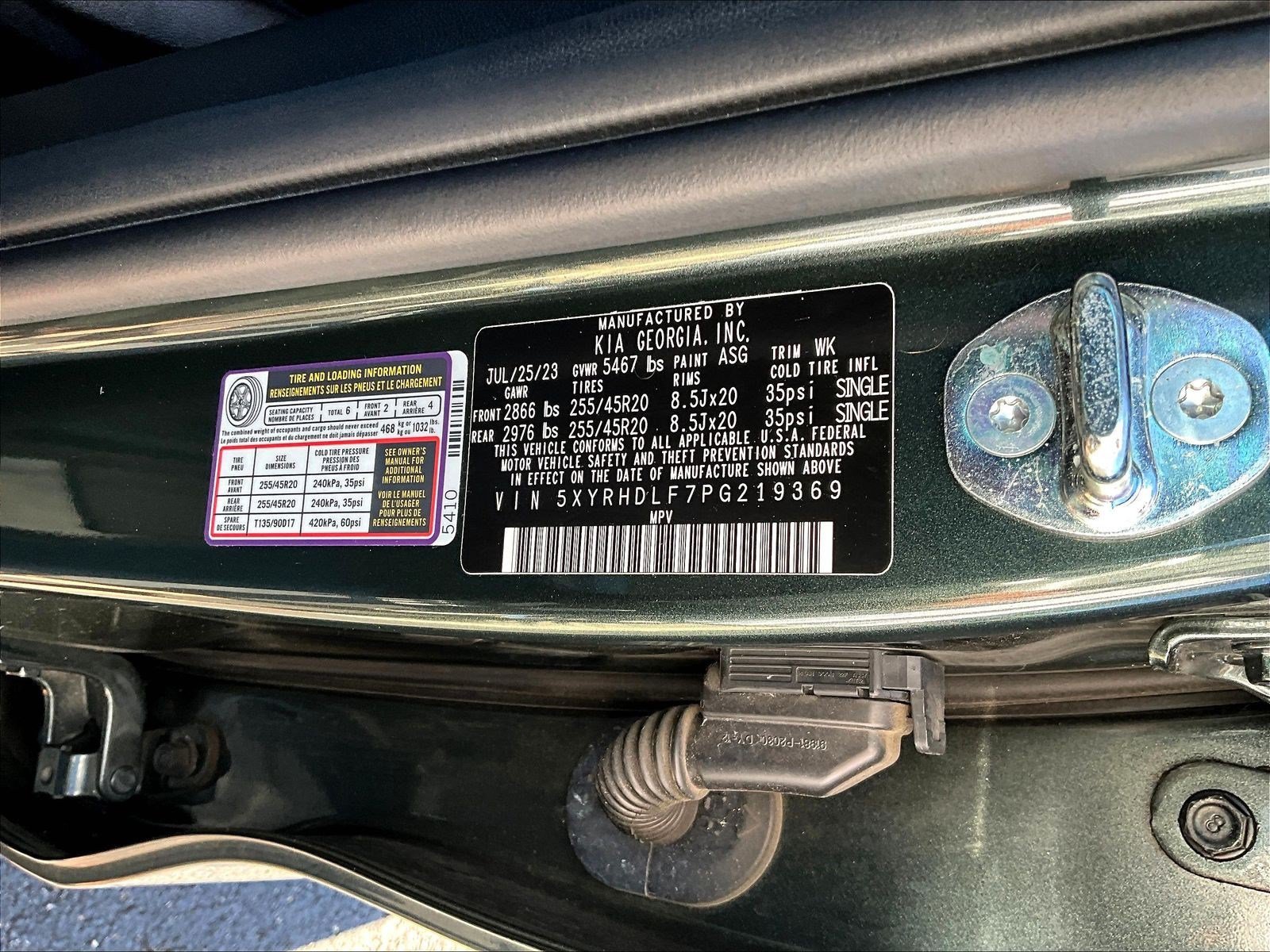 Used 2023 Kia Sorento X-Line EX AWD/4WD image 19