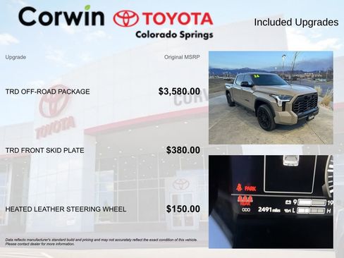 Used 2026 Toyota Tundra Limited w/ TRD Off-Road Package image 4