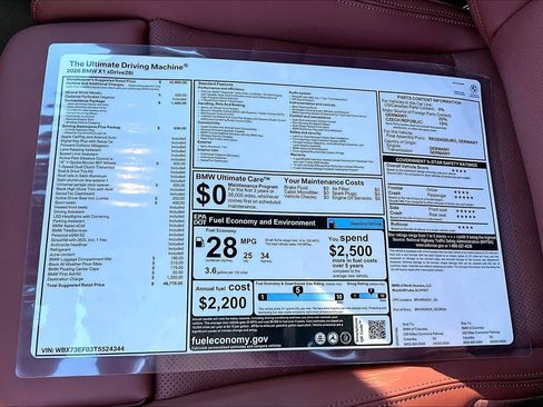 New 2026 BMW X1 xDrive28i w/ Convenience Package image 19