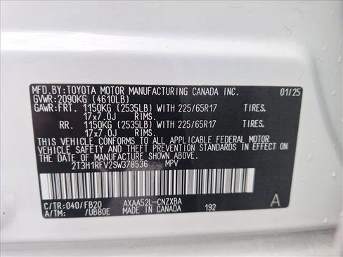 Certified 2025 Toyota RAV4 LE image 24