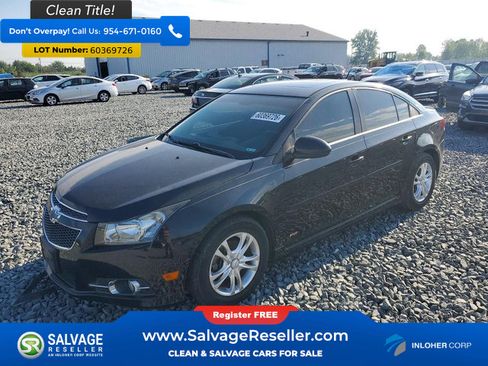 Used 2014 Chevrolet Cruze LT w/ All-Star Edition FWD image 1