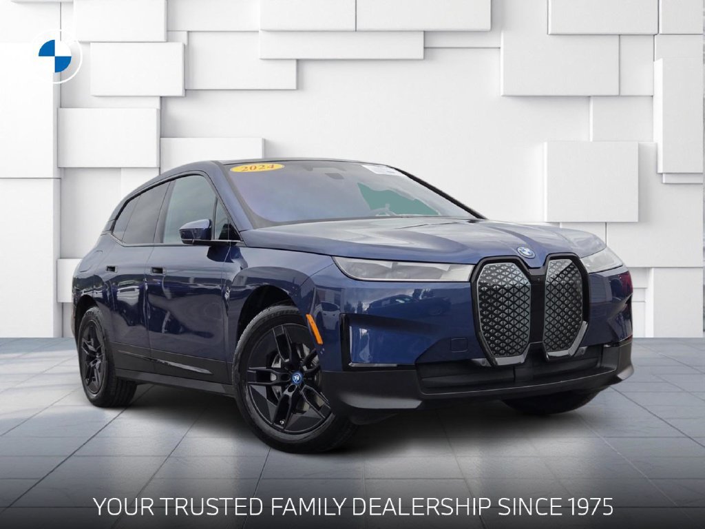 Certified 2024 BMW iX xDrive50 AWD/4WD image 1