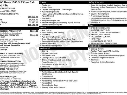 Certified 2025 GMC Sierra 1500 SLT w/ SLT Premium Plus Package AWD/4WD image 31