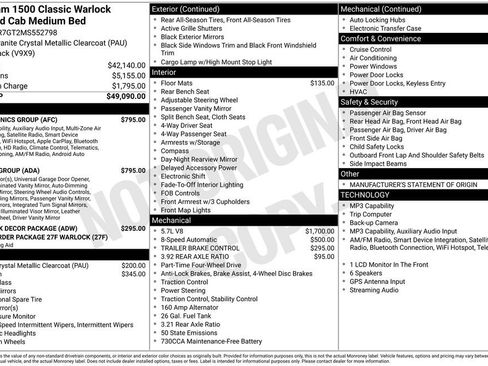 Used 2021 RAM 1500 Warlock w/ Luxury Group AWD/4WD image 6