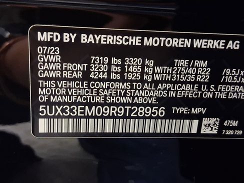 Certified 2024 BMW X7 M60i w/ Executive Package image 18