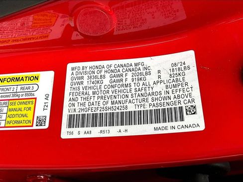 Used 2025 Honda Civic LX image 19