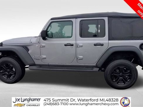 Used 2021 Jeep Wrangler Unlimited Sport AWD/4WD image 6