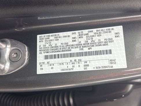 Used 2022 Ford Escape SE w/ Convenience Package AWD/4WD image 31