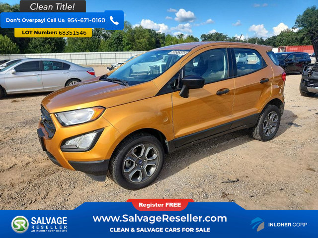 Used 2021 Ford EcoSport S AWD/4WD image 1