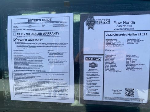 Used 2022 Chevrolet Malibu LS image 37