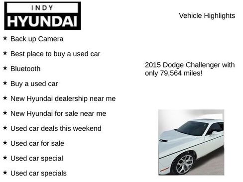 Used 2015 Dodge Challenger SXT Plus w/ Sound Group II image 8