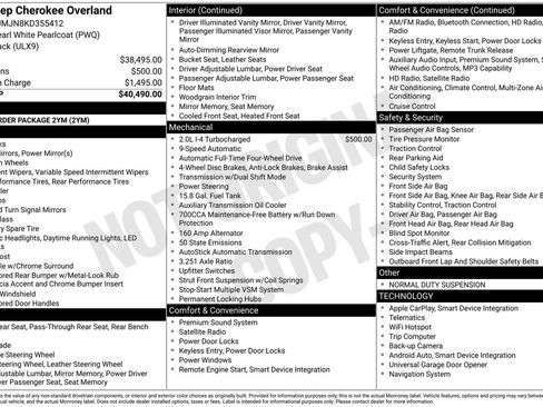 Used 2019 Jeep Cherokee Overland image 40