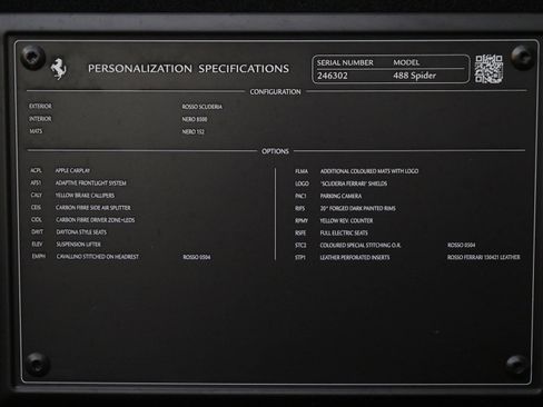 Used 2019 Ferrari 488 Spider image 27