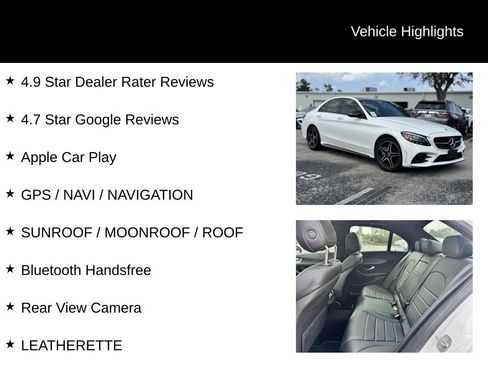 Used 2021 Mercedes-Benz C 300 4MATIC Sedan w/ AMG Line image 6