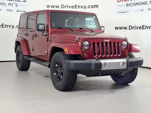 Used 2012 Jeep Wrangler Unlimited Sahara w/ Trailer Tow Group AWD/4WD image 3