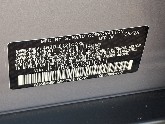 New 2026 Subaru WRX Premium w/ Accessory Package #2 AWD/4WD image 11