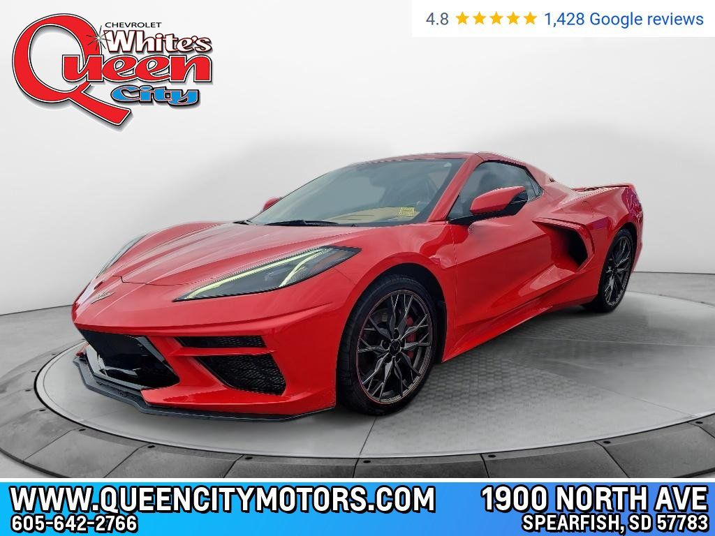 Certified 2021 Chevrolet Corvette Stingray Premium Conv w/ Z51 Performance Package RWD image 1