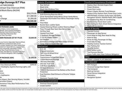 Certified 2024 Dodge Durango R/T w/ Tow 'N Go Package image 10