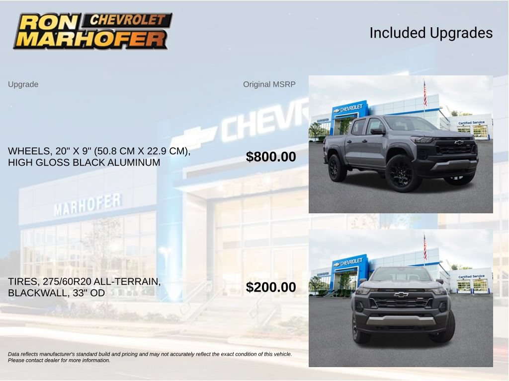 New 2026 Chevrolet Colorado Trail Boss AWD/4WD image 6