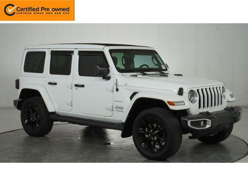 Used 2021 Jeep Wrangler Unlimited Sahara w/ Cold Weather Group image 1