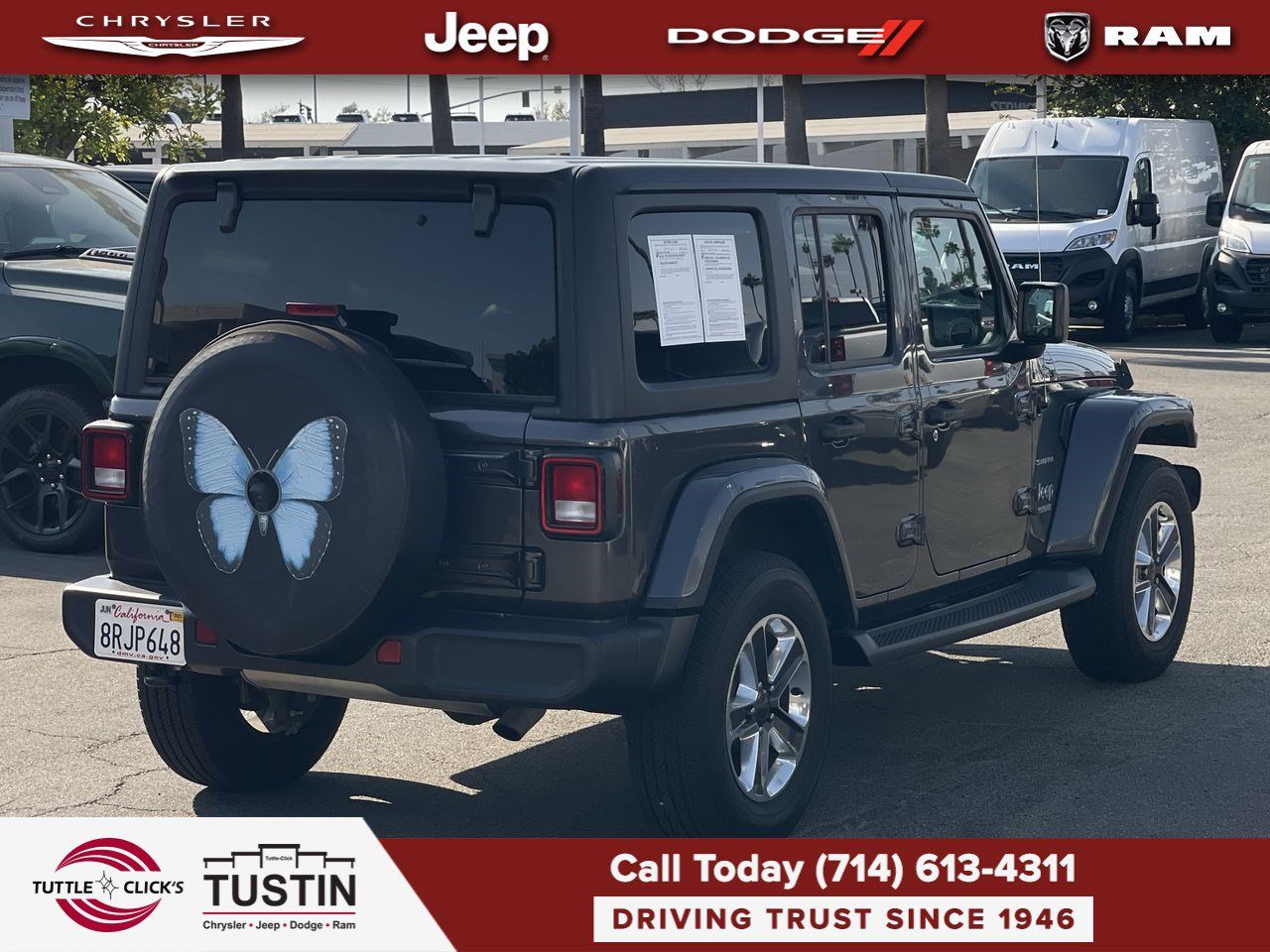 Used 2020 Jeep Wrangler Unlimited Sahara AWD/4WD image 6