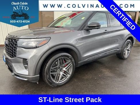 Certified 2025 Ford Explorer ST-Line w/ ST-Line Street Pack image 2