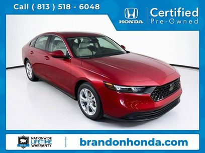 Certified 2025 Honda Accord LX