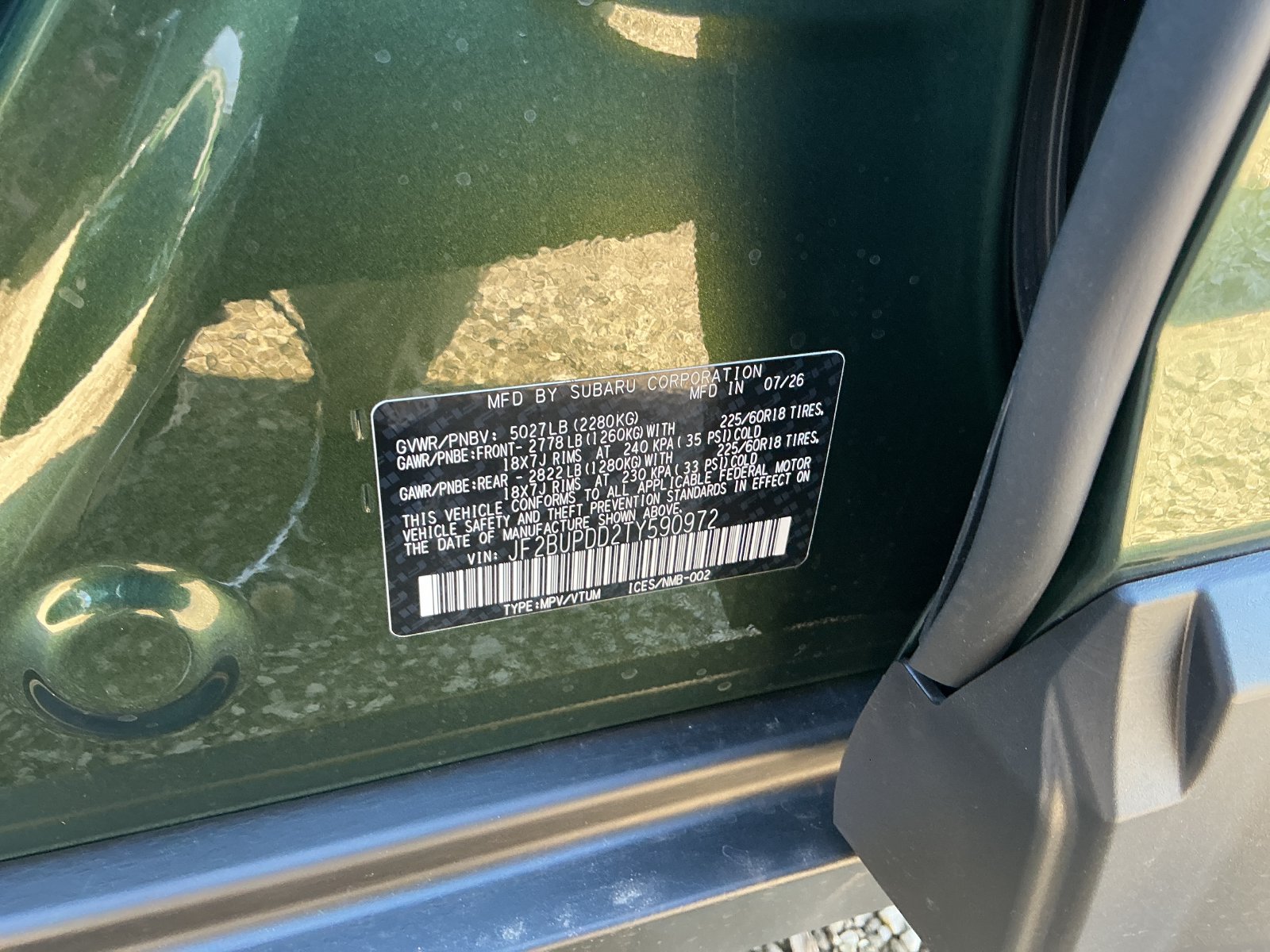 New 2026 Subaru Outback Limited AWD/4WD image 28