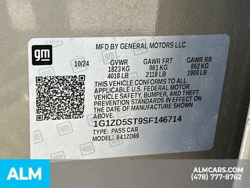 Used 2025 Chevrolet Malibu LT FWD image 36