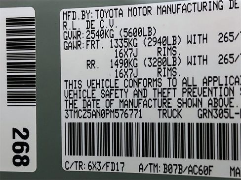 Certified 2023 Toyota Tacoma TRD Off-Road image 29