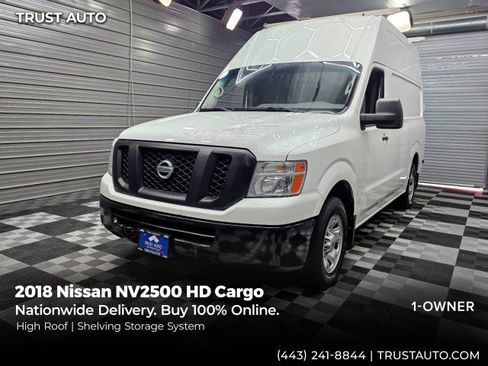 Used 2018 Nissan NV 2500 SV RWD image 1