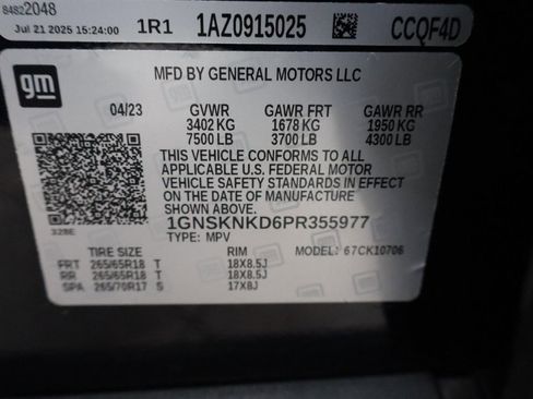 Used 2023 Chevrolet Tahoe LT AWD/4WD image 23