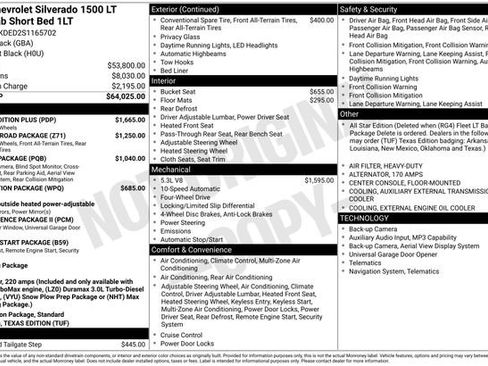 Used 2025 Chevrolet Silverado 1500 LT w/ Texas Edition Plus image 12