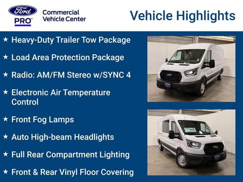 New 2025 Ford Transit 350 Base w/ Load Area Protection Package image 3