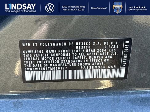 New 2026 Volkswagen Jetta S image 21