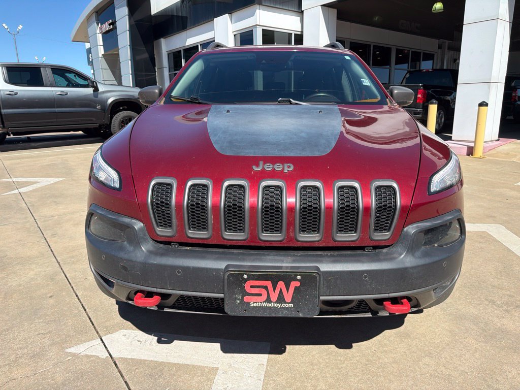 Used 2014 Jeep Cherokee Trailhawk w/ Technology Group AWD/4WD image 8