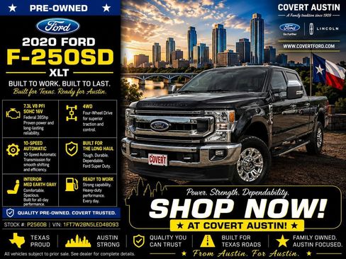 Used 2020 Ford F250 XLT w/ XLT Premium Package AWD/4WD image 1