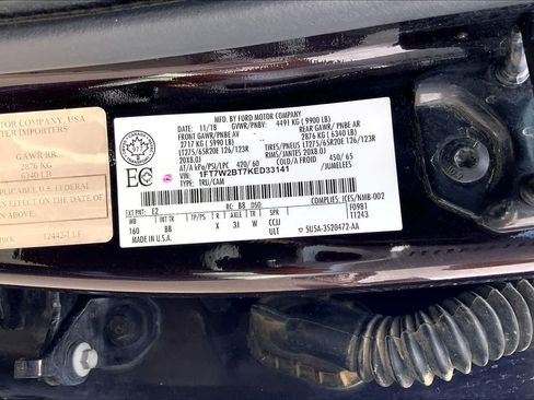 Used 2019 Ford F250 Platinum w/ Snow Plow Prep Package AWD/4WD image 37