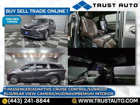 Used 2021 Toyota Sienna Platinum image 1