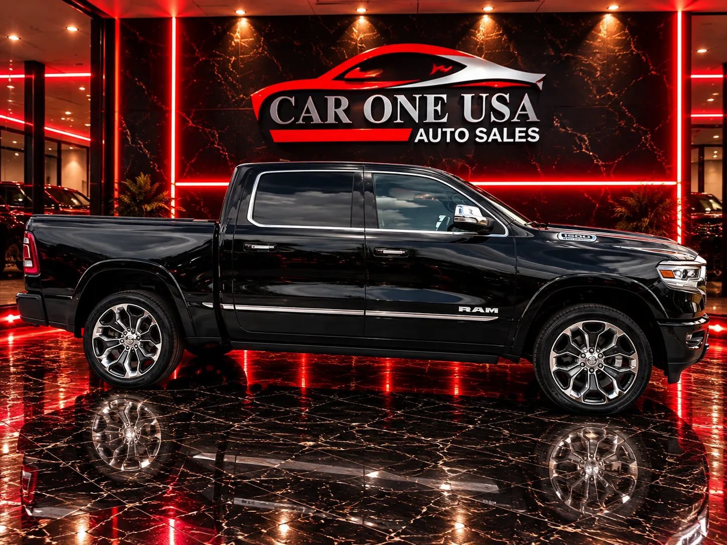 Used 2020 RAM 1500 Limited AWD/4WD image 2