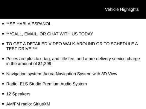 Used 2024 Acura RDX w/ Technology Package AWD/4WD image 4