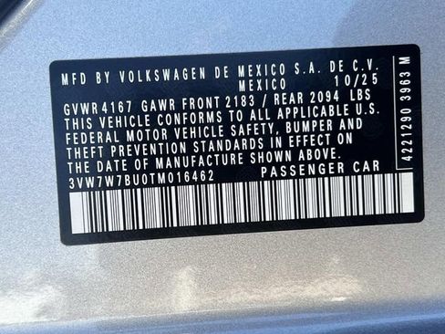 New 2026 Volkswagen Jetta SE FWD image 26