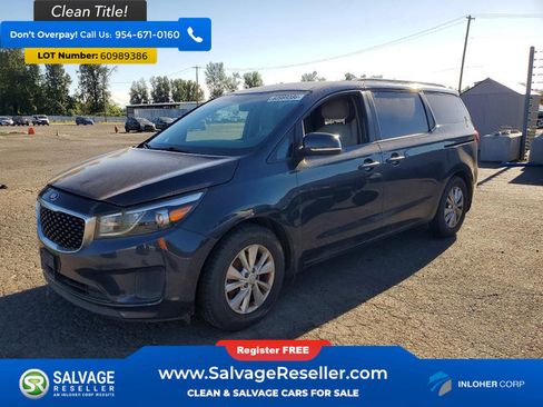 Used 2015 Kia Sedona LX w/ LX Convenience Package FWD image 1