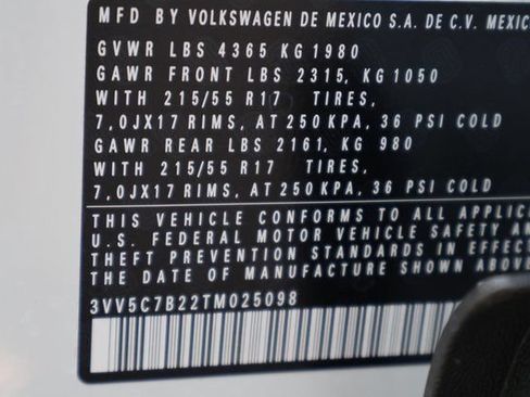 Certified 2026 Volkswagen Taos S FWD image 25
