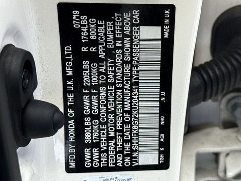 Used 2019 Honda Civic Type R image 49