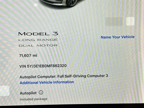 Used 2021 Tesla Model 3 Long Range image 8