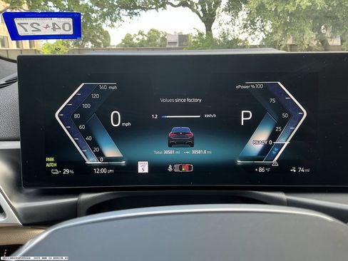 Used 2025 BMW i4 eDrive40 w/ Premium Package RWD image 12