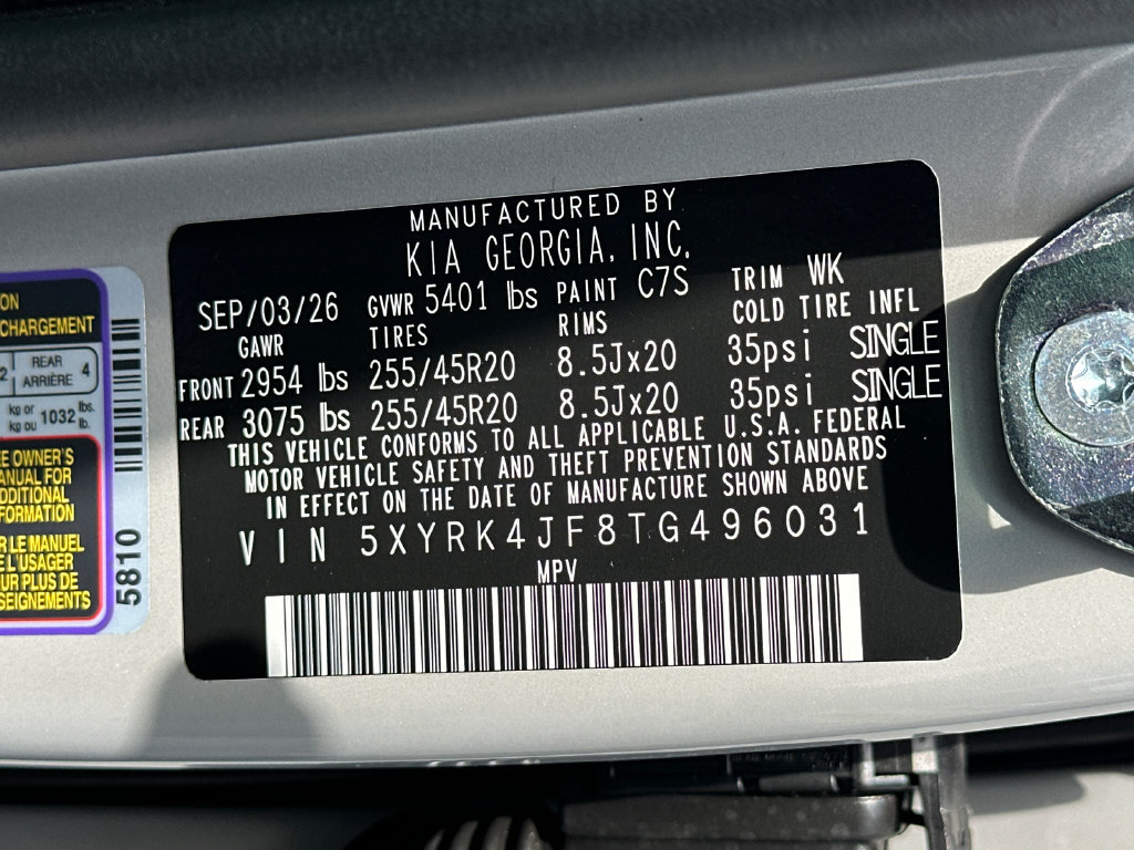 New 2026 Kia Sorento SX FWD image 35