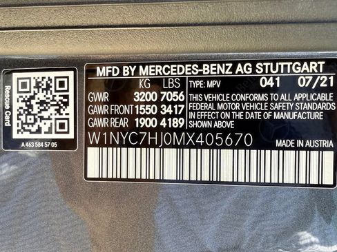 Used 2021 Mercedes-Benz G 63 AMG 4MATIC image 52
