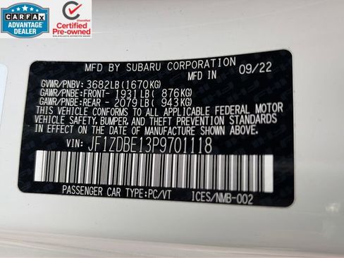 Used 2023 Subaru BRZ Limited image 44